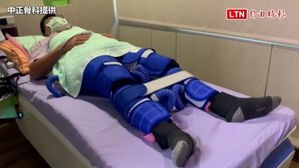 旅美男返台接受EECP治療胸悶 「啵一聲」受損4年聽力竟恢復(中正骨科提供)