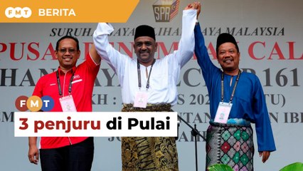 Saingan 3 penjuru di Pulai