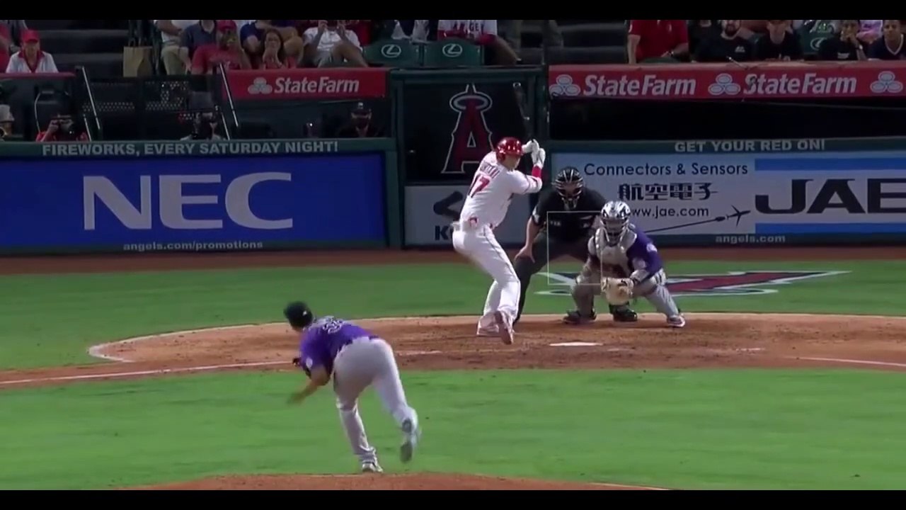 Shohei Ohtani's 2021 37th Homer 2021/7/28, LA エ...