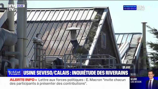 Calais: des dégagements de fumées d'une usine classée Seveso inquiète les riverains