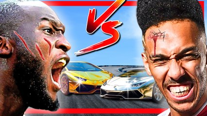 ロメロ・ルカク対ピエール・エメリク・オーバメヤンのカーバトル