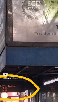 BMTC installs display boards showing estimated time of arrival of buses #shorts #news