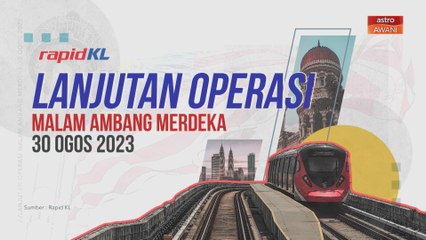 [INFOGRAFIK] Lanjutan operasi malam ambang Merdeka 30 Ogos 2023