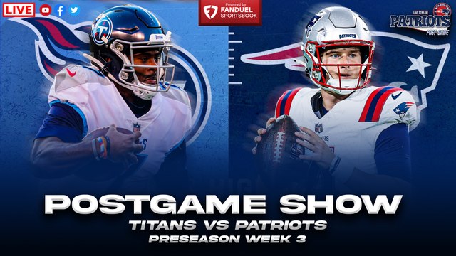 CLNS Media's Taylor Kyles and John Zannis provide a live recap of the New England Patriots' last preseason match-up against the Tennessee Titans. In this showdown, the Patriots were handed a 23-7 defeat by the Titans. This episode of the Patriots Postgam