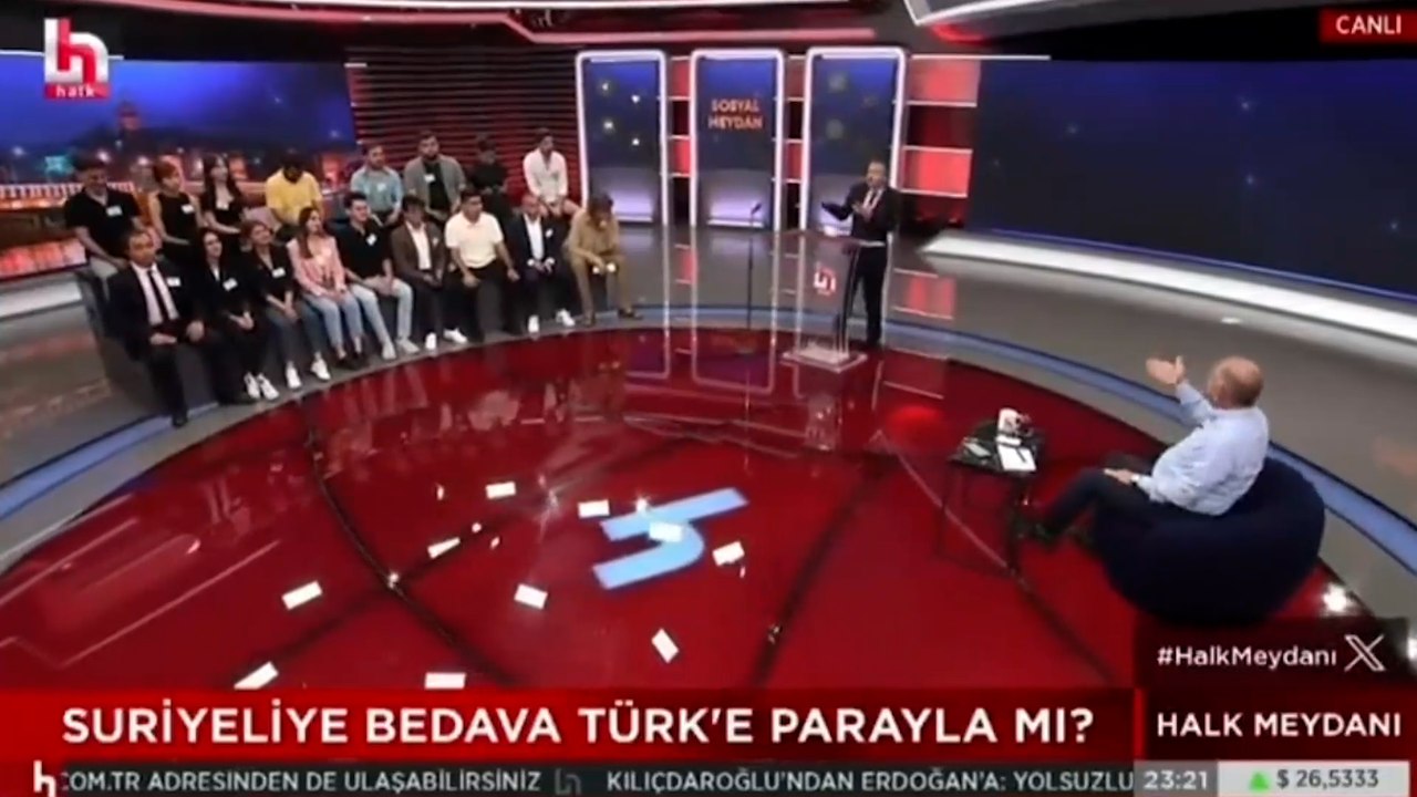 İrfan Değirmenci ve Ümit Özdağ arasında 'Suriyeli' tartışması yaşandı