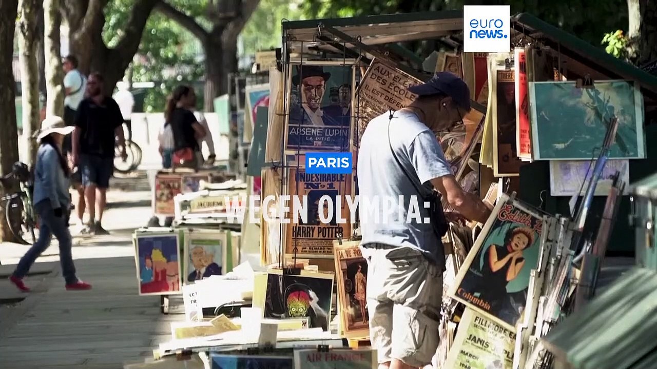 Mögliches Bombenversteck: Bedeutet Olympia das Aus für die Pariser Bücherkisten?