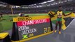 Jamaica's Jackson wins 200m gold with second-fastest time in history