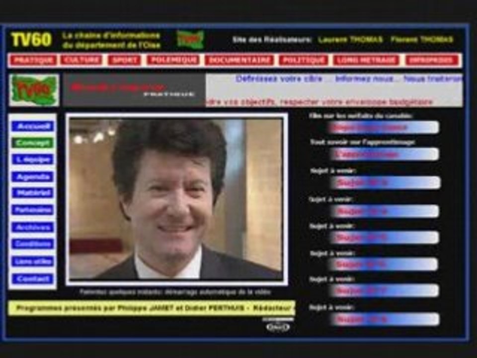 Accueil TV60
