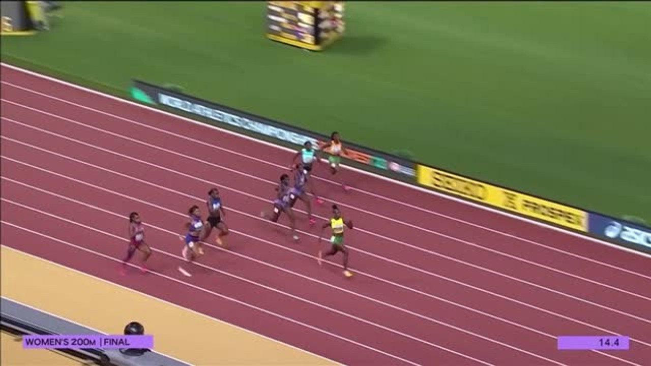 Championnats du monde - Jackson en or sur 200m à 7 centièmes du record du monde