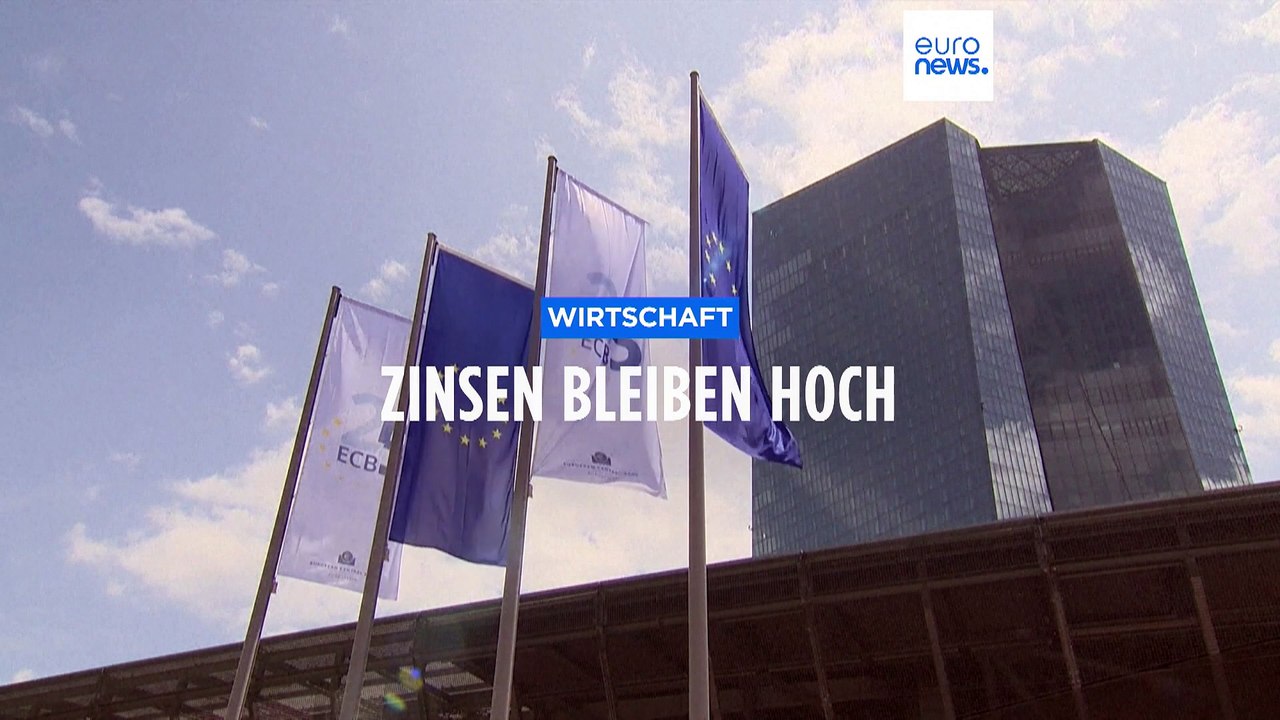 Lagarde: 'So lange wie nötig' - Zinsen bleiben vorerst hoch