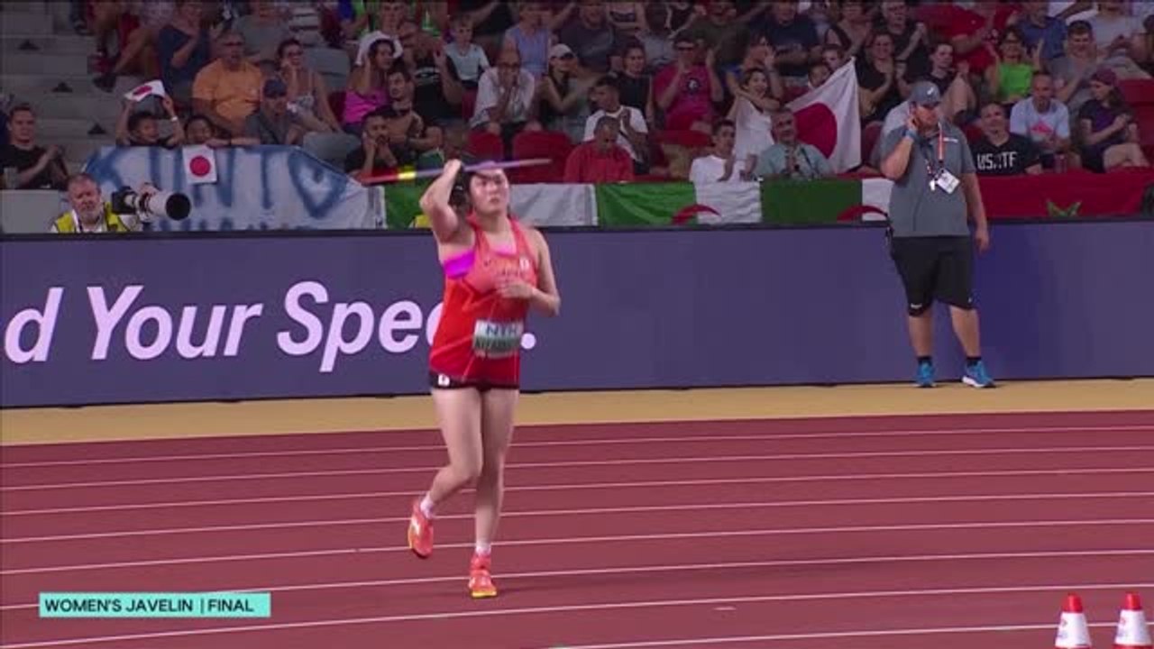 Championnats du monde - Kitaguchi championne du monde de javelot