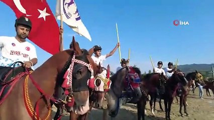 Atlı Cirit müsabakaları Sındırgı'da gerçekleşiyor