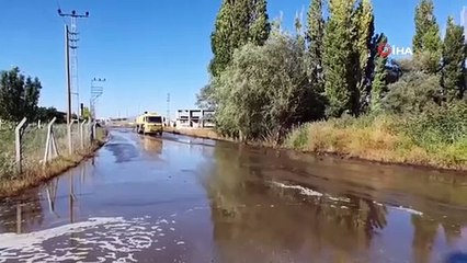 Le silo à fumier de la centrale électrique a explosé： Le fumier a inondé les champs