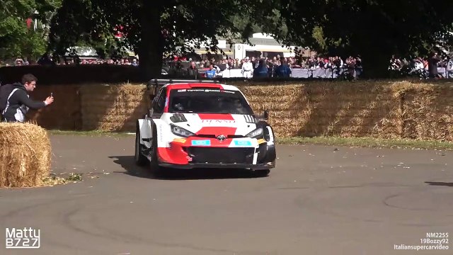 Toyota GR Yaris Rally2 Concept - Jari-Matti Latvala at Goodwood FOS 2023