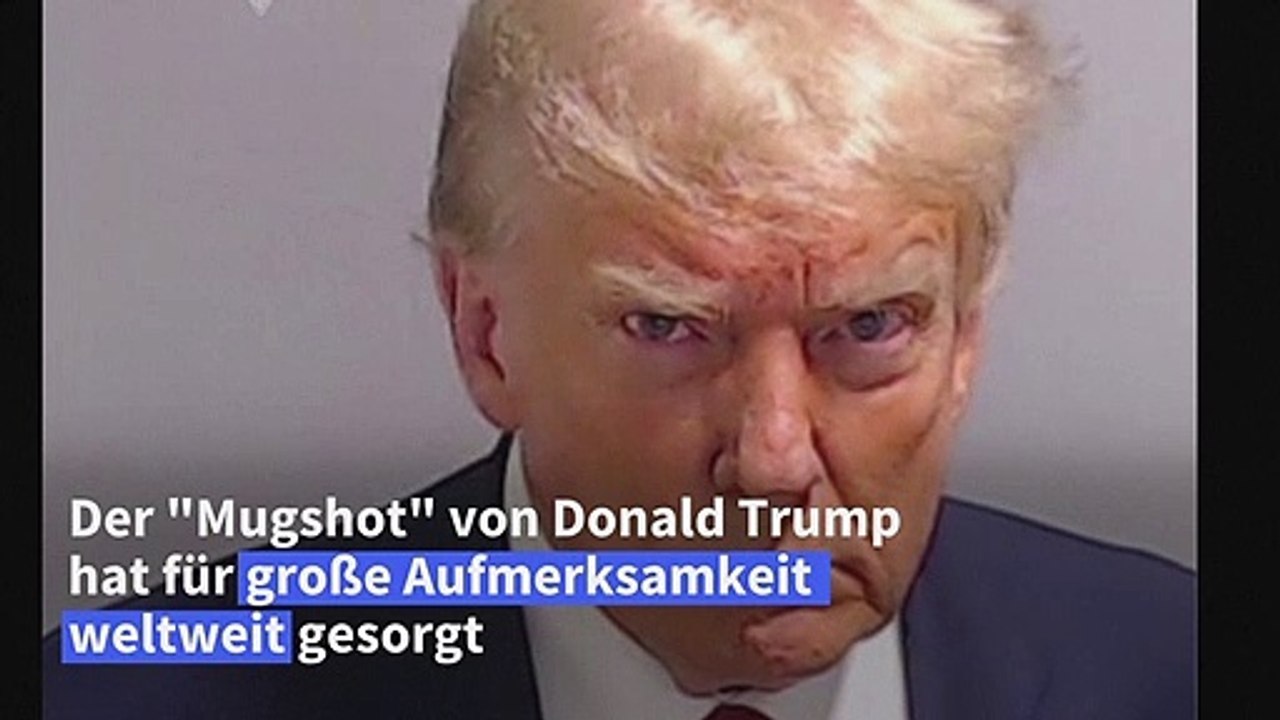 Biden zu Trumps Mugshot: 'Hübscher Kerl'