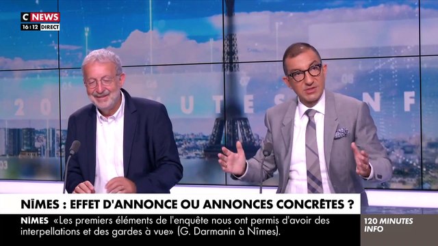 Nîmes - Clash sur CNews avec un invité qui insulte Jean Messiha qui sétonne du manque de réaction de ces cités après ces drames : On t'emmerde Jean ! Au nom de tous les quartiers de France, on t'emmerde !