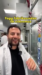 Partage Togg du ministre Şimşek : L'usine est très impressionnante