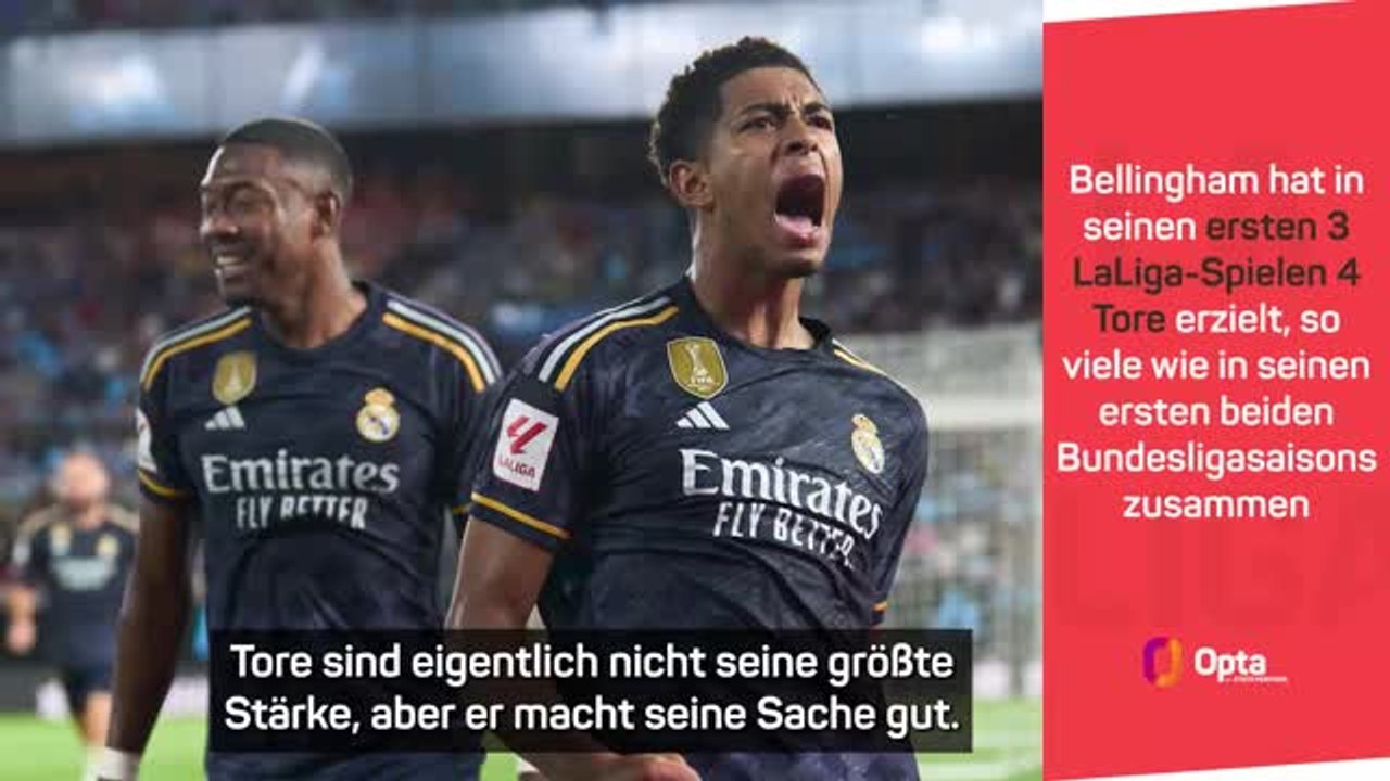 Ancelotti: "Bellingham macht sich sehr gut"