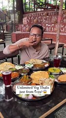 Unlimited veg thalis starting just from ₹159