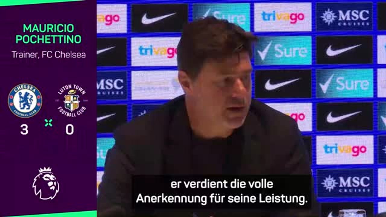 Pochettino über Sterling: 'Sehr zufrieden'