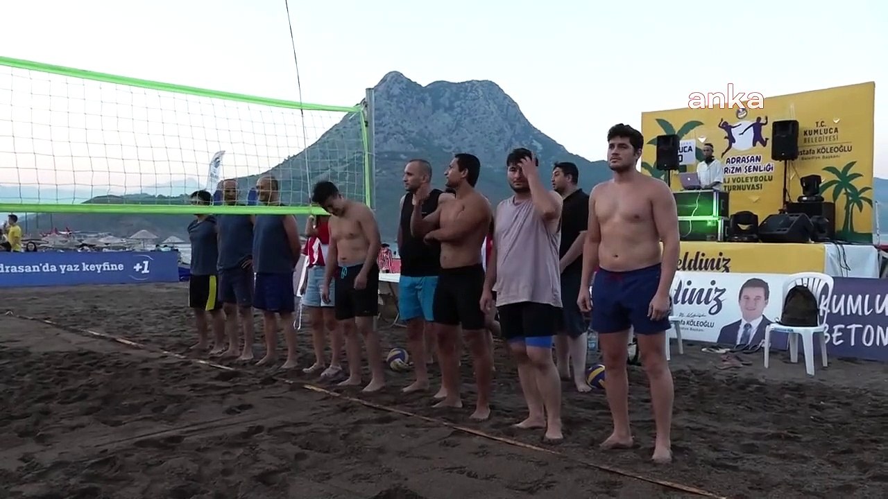 Le tournoi de beach-volley du festival du tourisme d'Adrasan est terminé