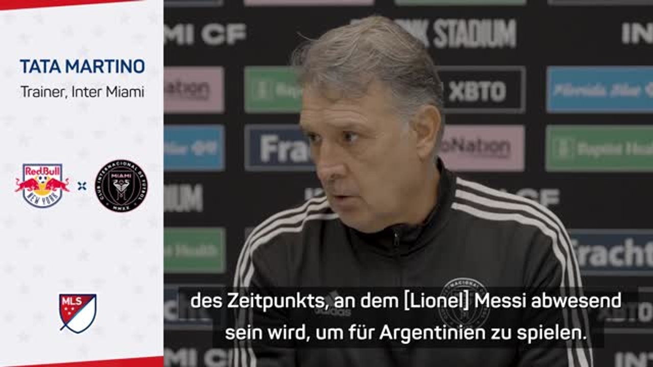 Spiele ohne Messi? Martino: Müssen vorbereitet sein