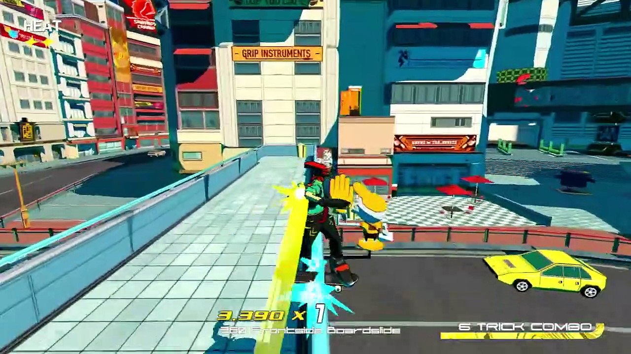Bomb Rush Cyberfunk | Summoning the Eclipse in Da Square!! | Nintendo Switch (CPP)