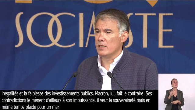 Retraites: Nous allons engager une discussion avec l'intersyndicale pour déposer, au plus tard le 14 avril, une nouvelle version de référendum d'initiative partagée , annonce Olivier Faure