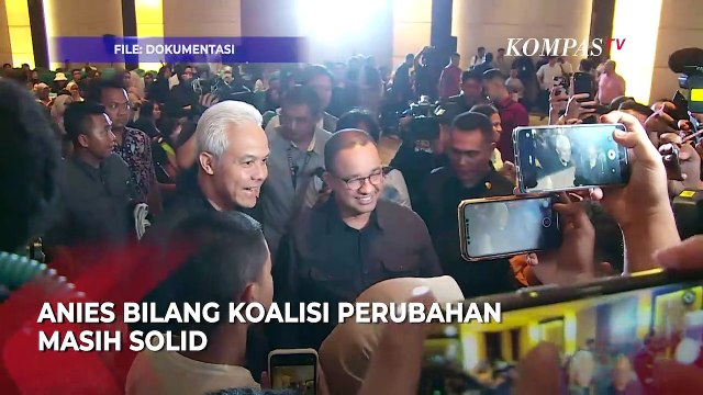 Ditanya Wacana Duet dengan Ganjar, Anies Beri Jawaban Begini