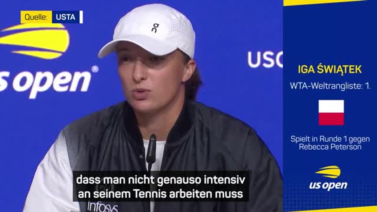 Świątek: "Bin bei Grand Slams effizienter"