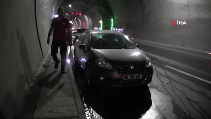 Cankurtaran Tünelinde Kaza: 1 Yaralı