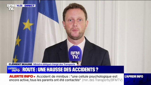 Accident dans le Lot-et-Garonne: Clément Beaune indique qu'une cellule psychologique est active