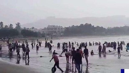 విశాఖ జిల్లా: పర్యాటకులకు ముఖ్య గమనిక... ఆగిన స్పీడ్ బోట్లు..!