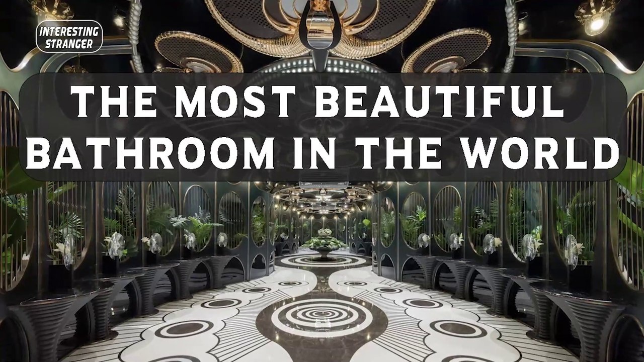 The most beautiful bathroom in the world@InterestingStranger
