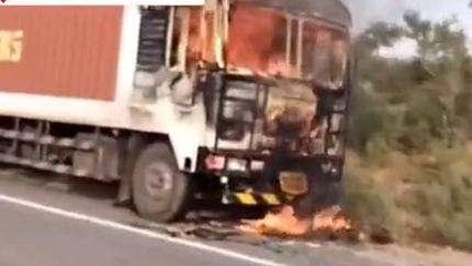 बीकानेर: पुलिस का बड़ा खुलासा, ट्रक में आग लगी नहीं लगाई गई थी, आरोपी दस्तयाब