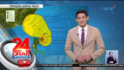 Bagong Goring, posibleng maging super typhoon ayon sa PAGASA | 24 Oras Weekend