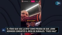 El vídeo que usa la RFEF como prueba de que Jenni Hermoso consintió el beso de Rubiales: 