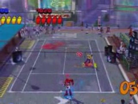 Sega Superstars Tennis - Trailer Jet Set Radio (2)