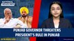 National Headlines: Punjab Governor threatens President's Rule in Punjab| Bhagwant Mann| CM Kejriwal