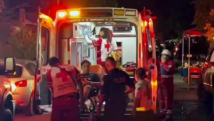 Voraz incendio deja lesionada a una madre y su hijo en la colonia Insurgentes