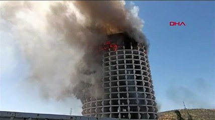 17 katlı otelde büyük yangın