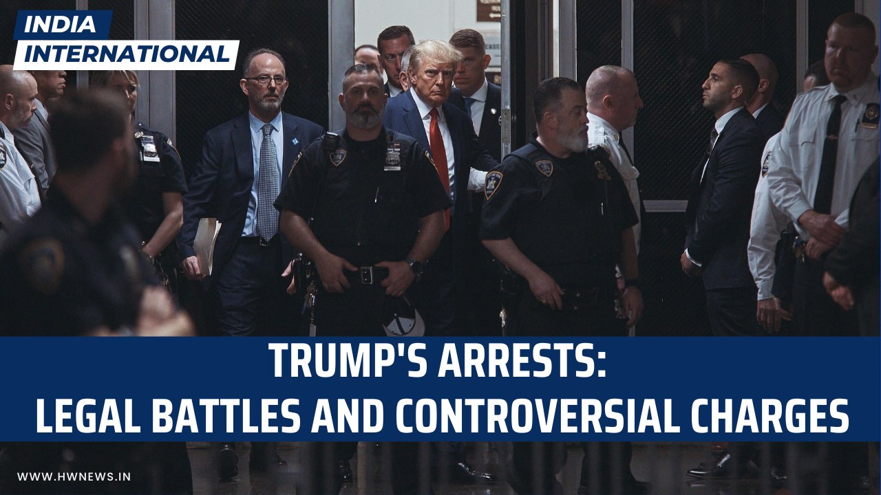 Trump's Arrests: Legal Battles and Controversial Charges | Donald Trump | USA | Georgia