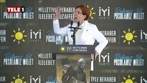 Akşener İYİ Parti’nin yeni yol haritasını açıkladı