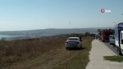 İstanbul'da ağaçlık alanda yangın