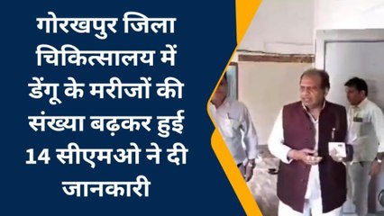 गोरखपुर में डेंगू ने पसारे पैर, मरीजों की संख्या हुई 14