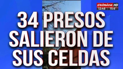 Máxima tensión: reclusos tomaron una comisaría y quemaron colchones