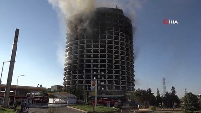 Gaziantep'teki otel yangını 5 saatte kontrol altına alındı