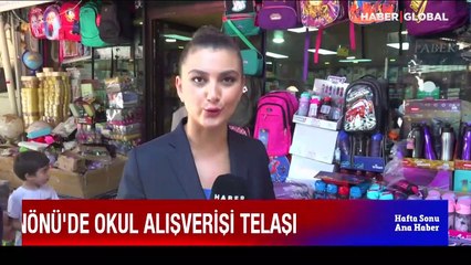 Eminönü'nde okul alışverişi telaşı: Çanta, defter forma...
