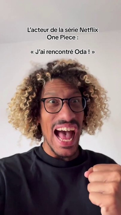 L’acteur du live action One Piece a rencontré Oda