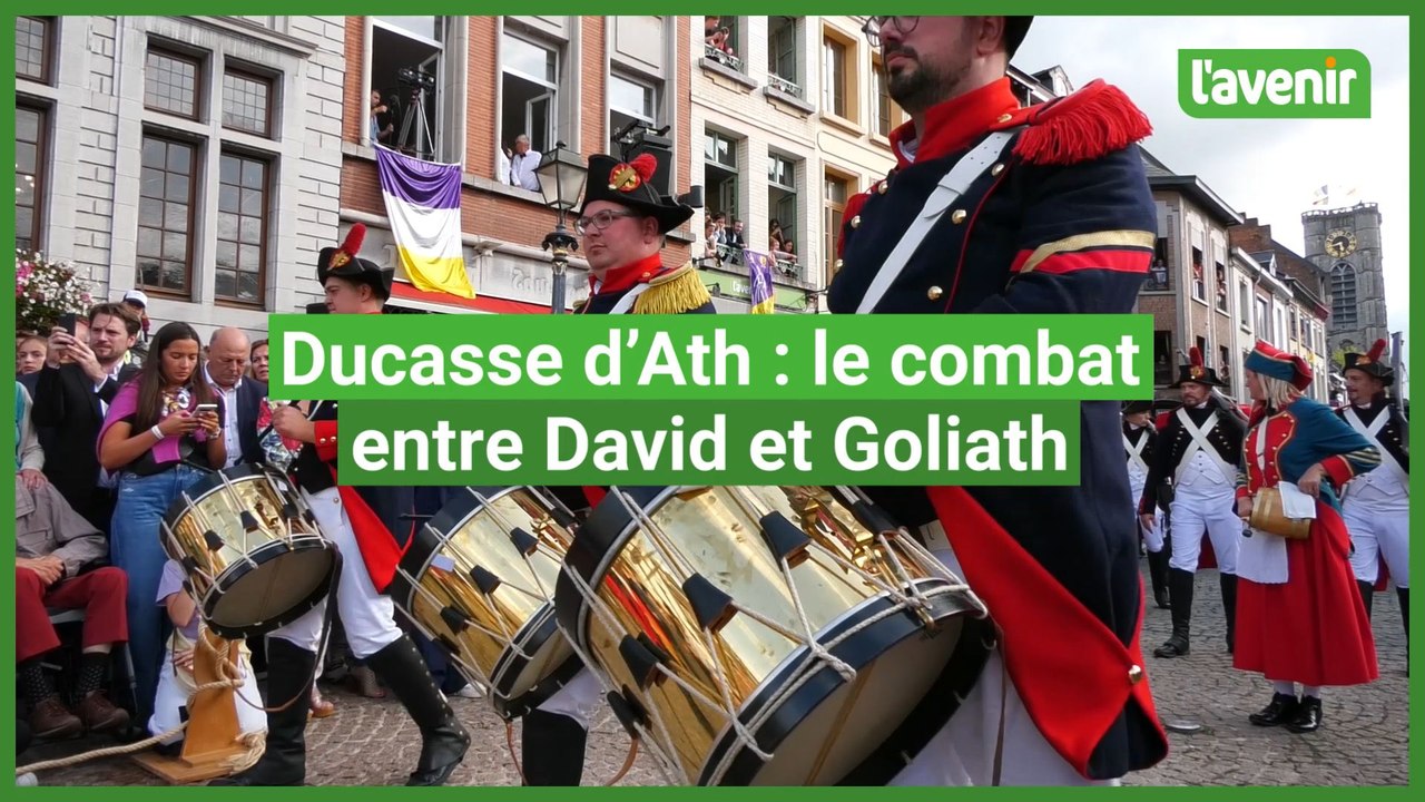 Ducasse d'Ath 2023 : le combat de David contre Goliath